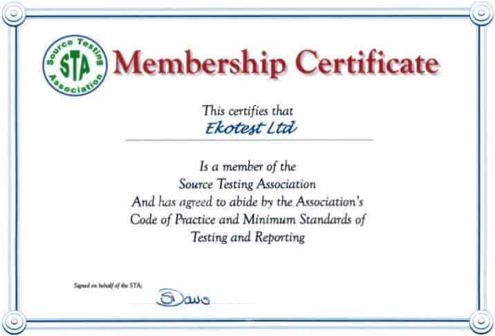 Membership Certificate Template Free Download Sample - vrogue.co