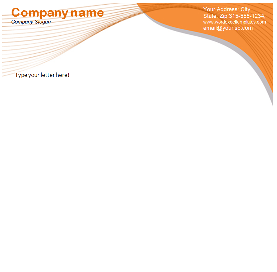 23+ FREE Word Letterhead Templates - Word Excel Samples